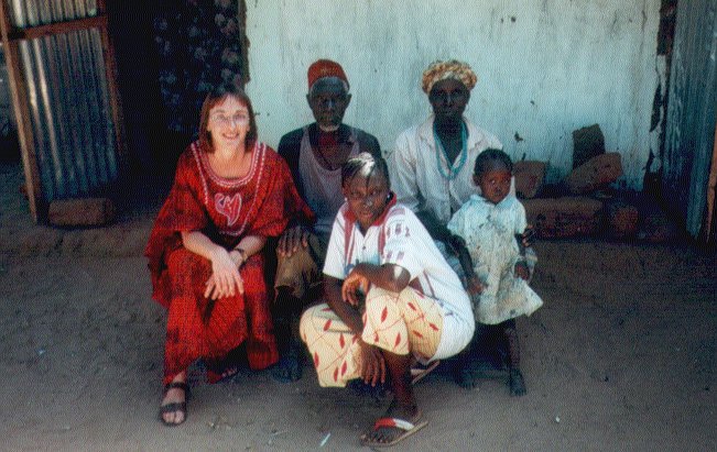 Zu Besuch bei Lamins Familie in Kafuta - mitten in Gambia