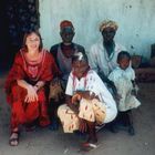 Zu Besuch bei Lamins Familie in Kafuta - mitten in Gambia