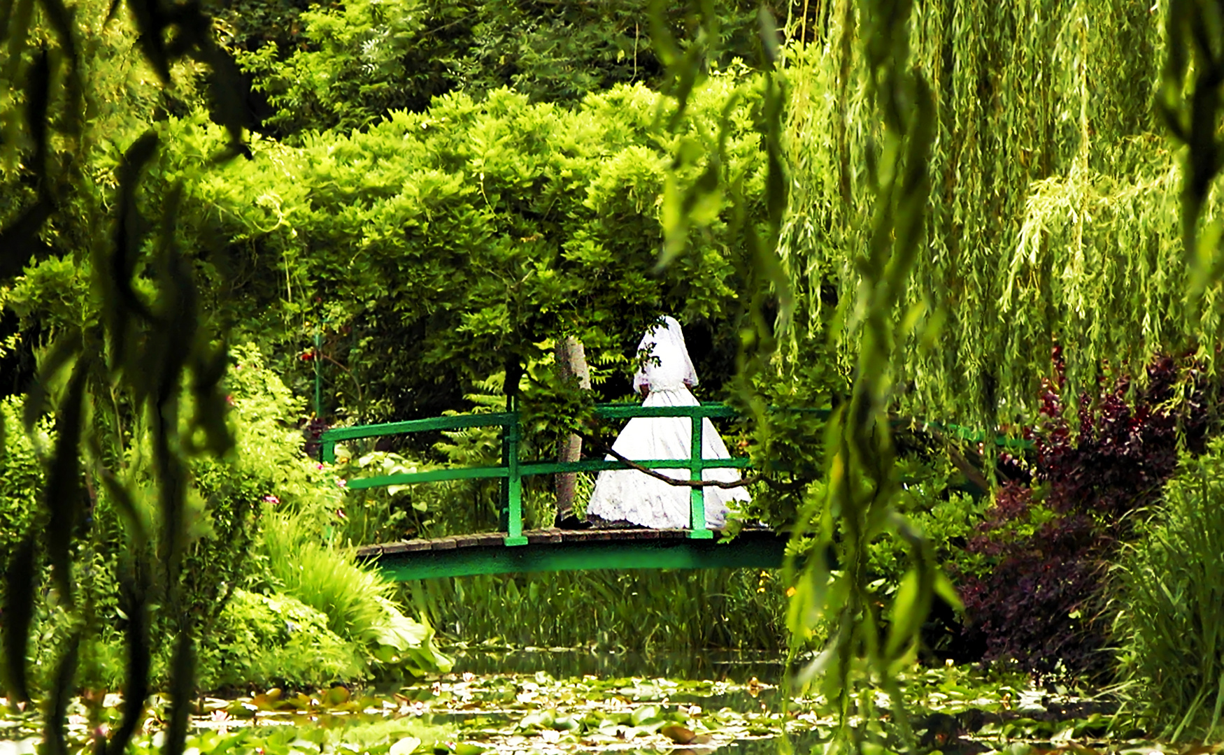 zu Besuch im Garten Claude Monets in Giverny