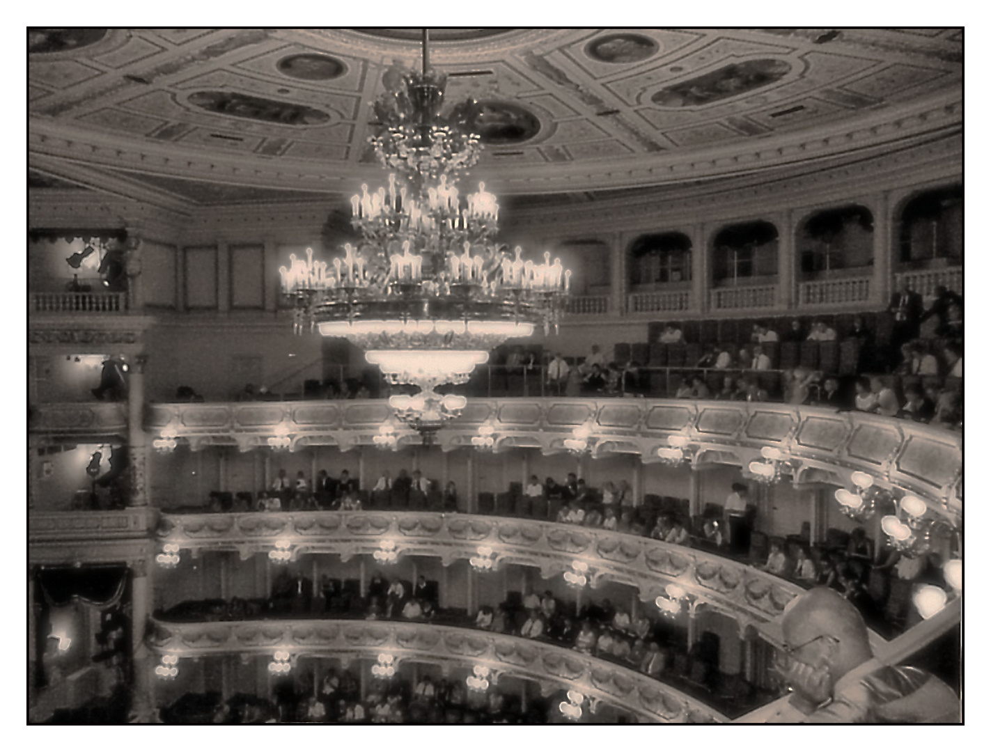 Zu Besuch in der Semperoper