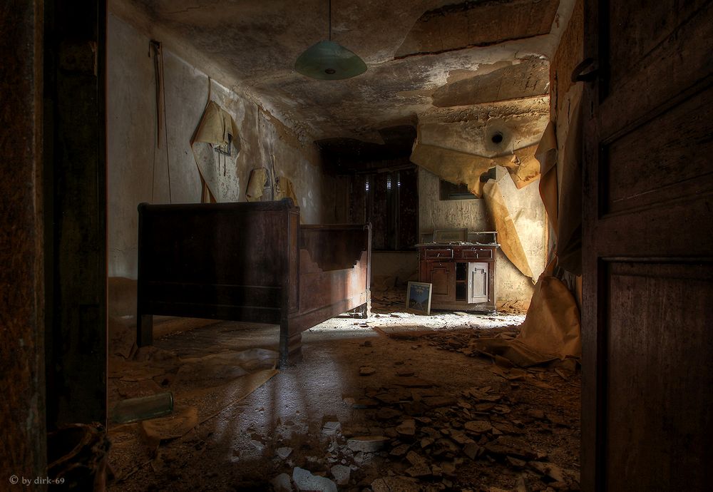 zu Besuch in einem alten Bauernhaus