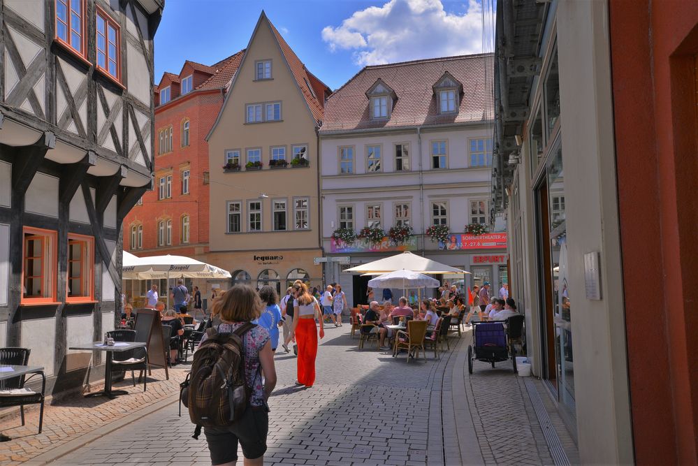 zu Besuch in Erfurt