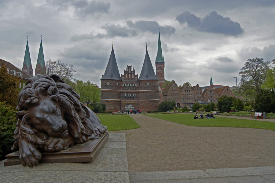 zu Besuch in Lübeck