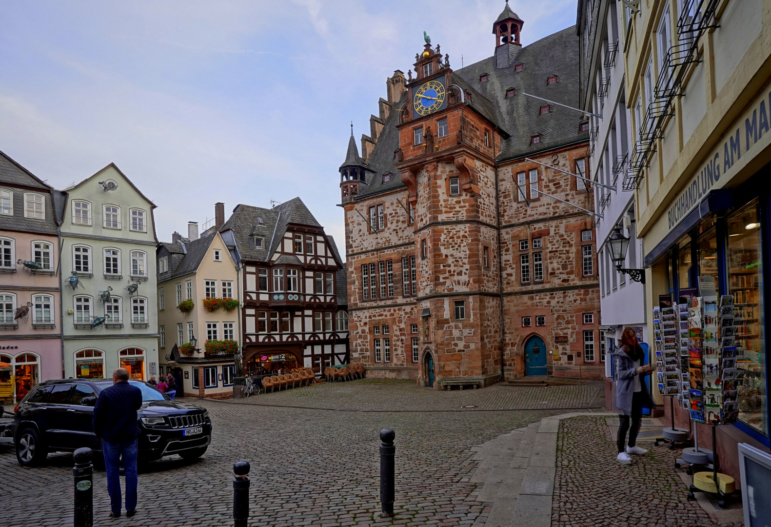 zu Besuch in Marburg (de visita en Marburg)