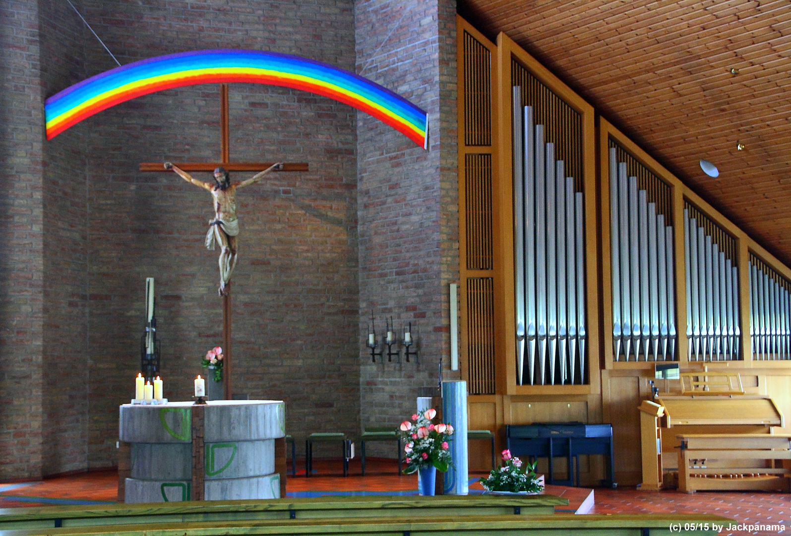 Zu Besuch in St. Stephanus in der Gemeinde Hochmoor im Rahmen einer Pfarrwallfahrt