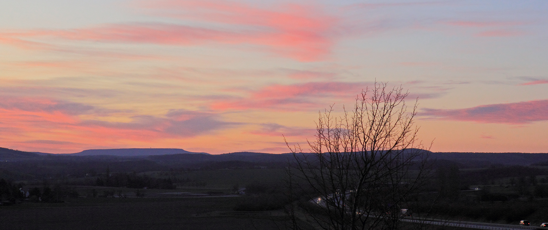 Zu diesem  Morgenrot habe ich eine besondere Beziehung, die sich...