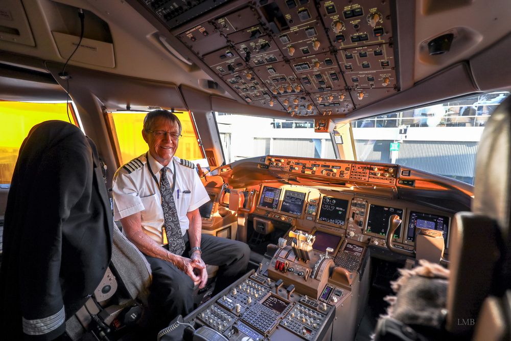 Zu Gast im Rekord-Flightdeck