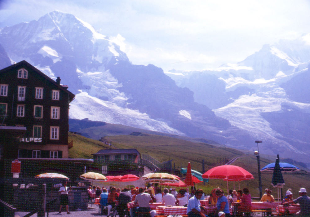 zu gast vor eiger,mönch und jungfrau 1989