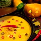 zu Halloween: Kürbis-Chilli-Süppchen