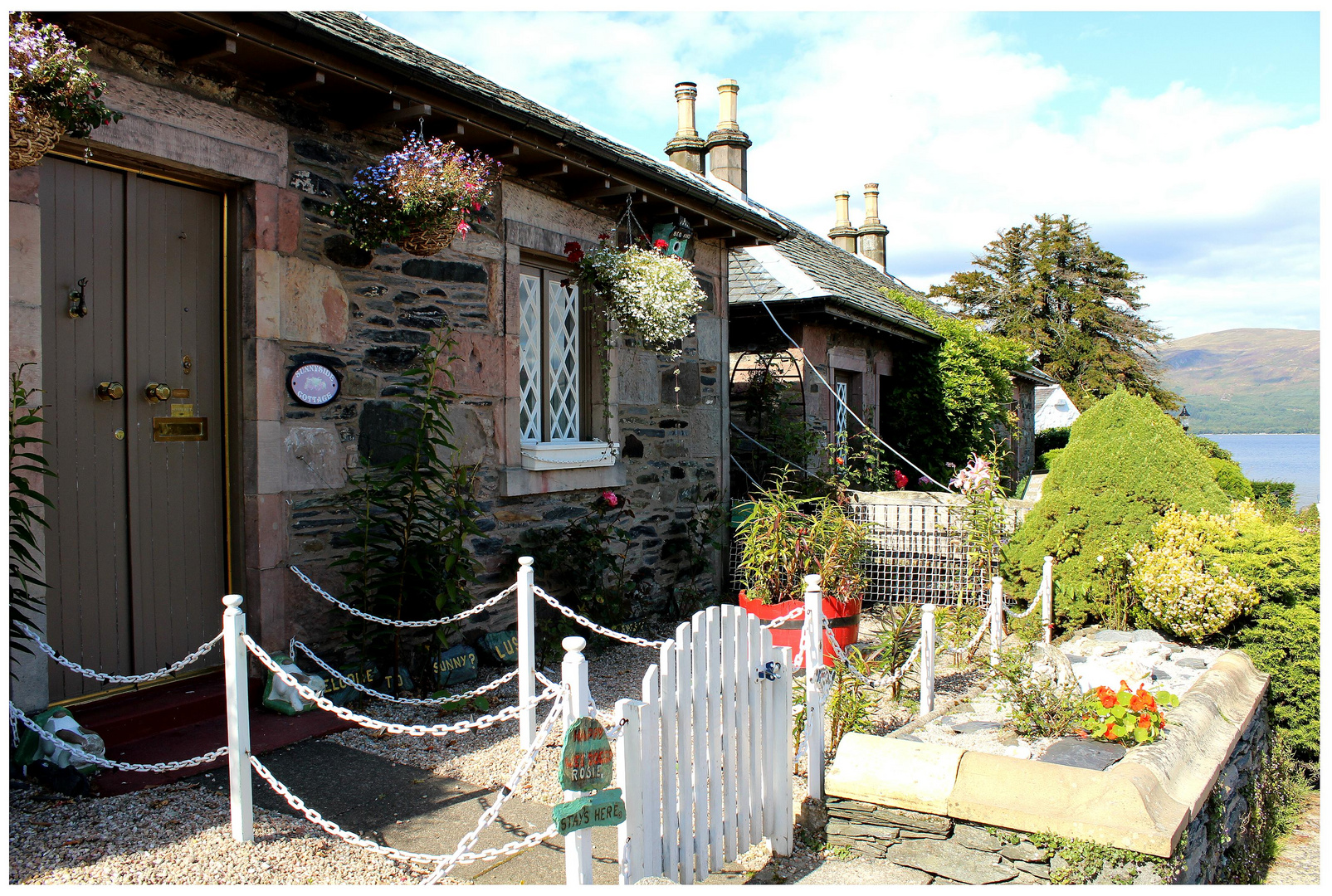 Zu Hause am Loch Lomond/Schottland