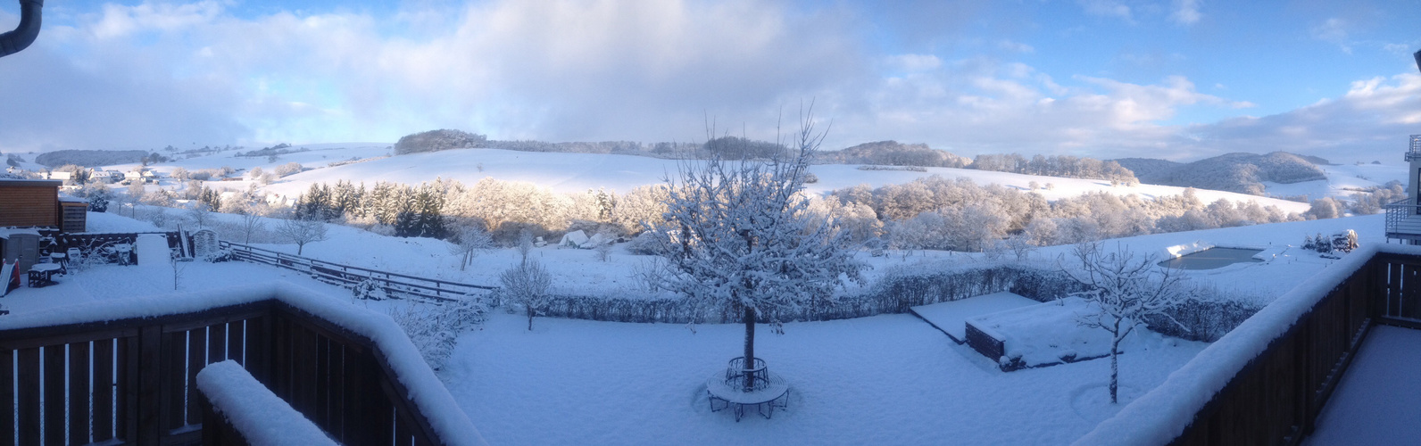 Zu Hause, Blick nach draußen