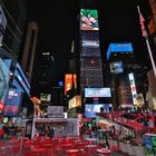 Zu kalt für einen Snack am Time Square