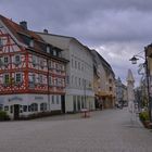 zu Silvester in Meiniingen, das schöne Fachwerkhaus am Markt