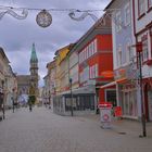 zu Silvester in Meiningen, in der Georgstraße