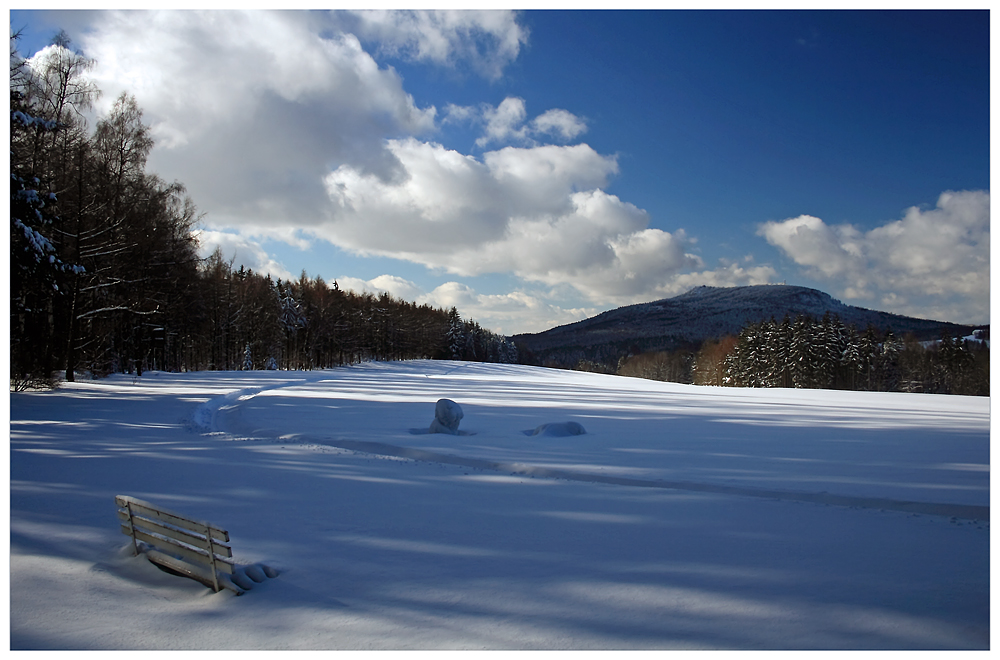 - Zu viel Schnee ... -