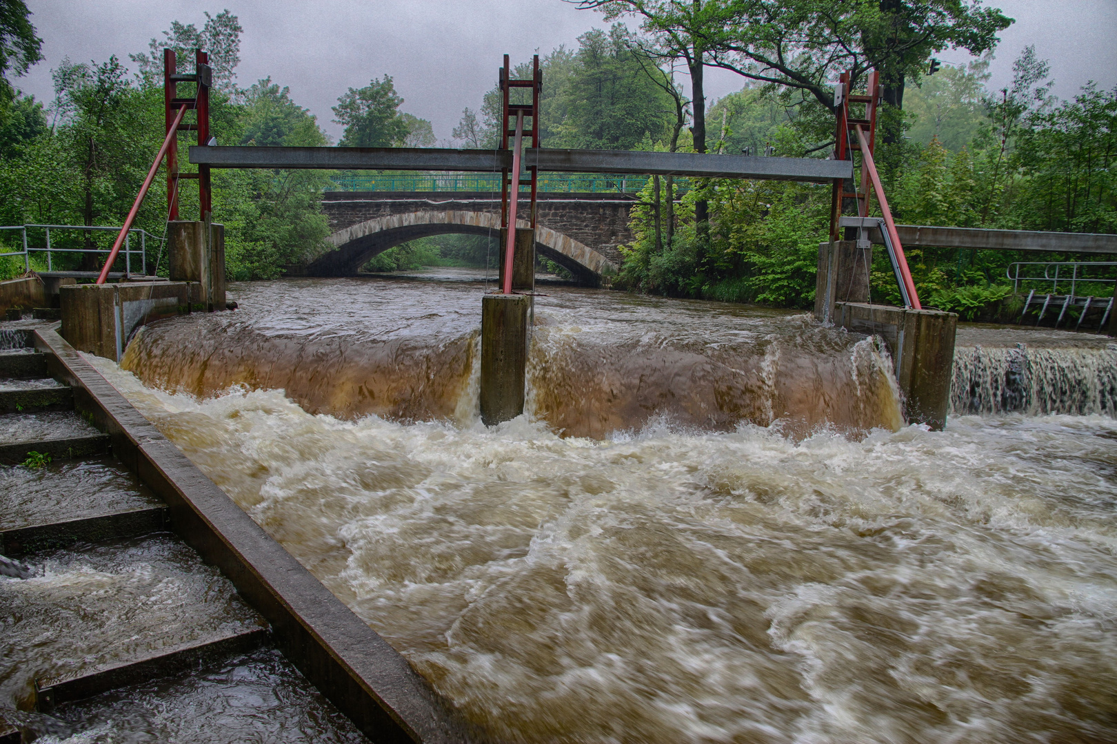 Zu viel Wasser