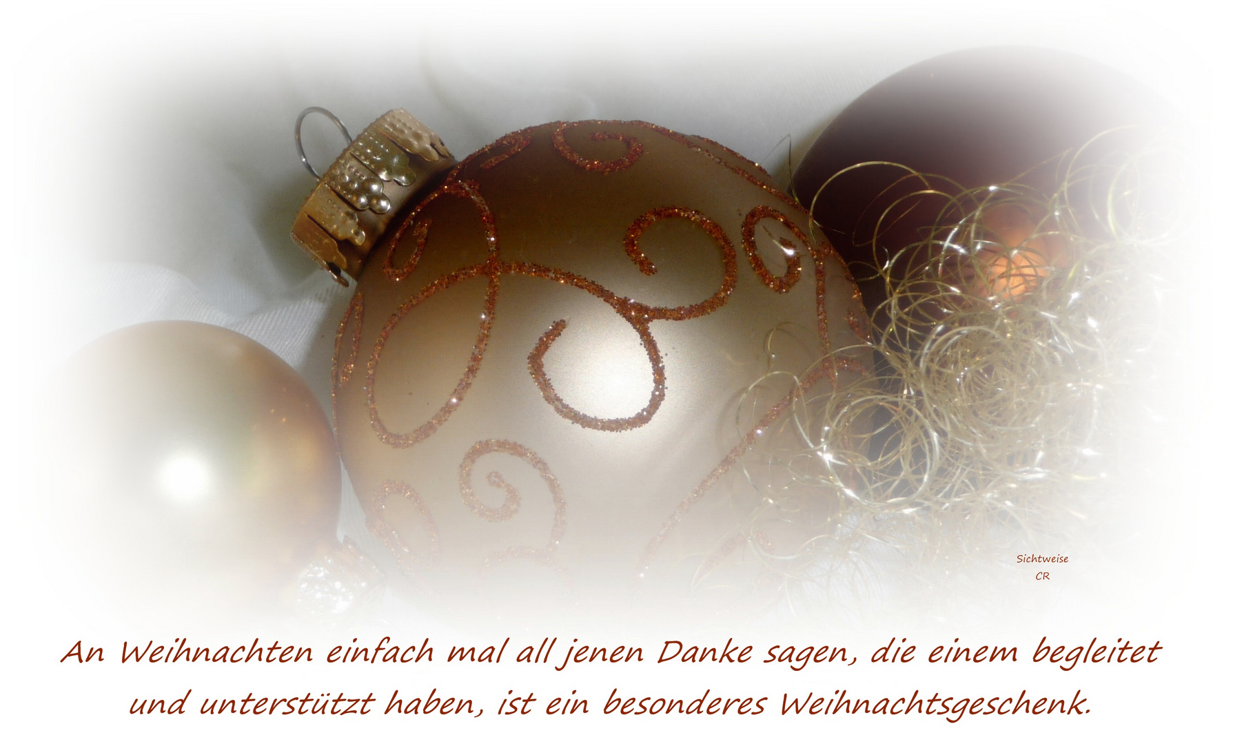 Zu Weihnachten Danke sagen. Foto & Bild gratulation und feiertage