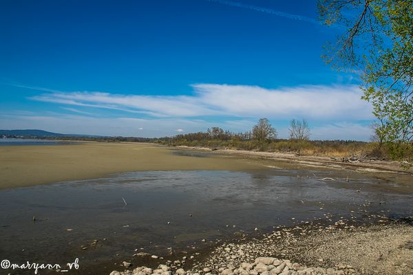 zu wenig Wasser im See