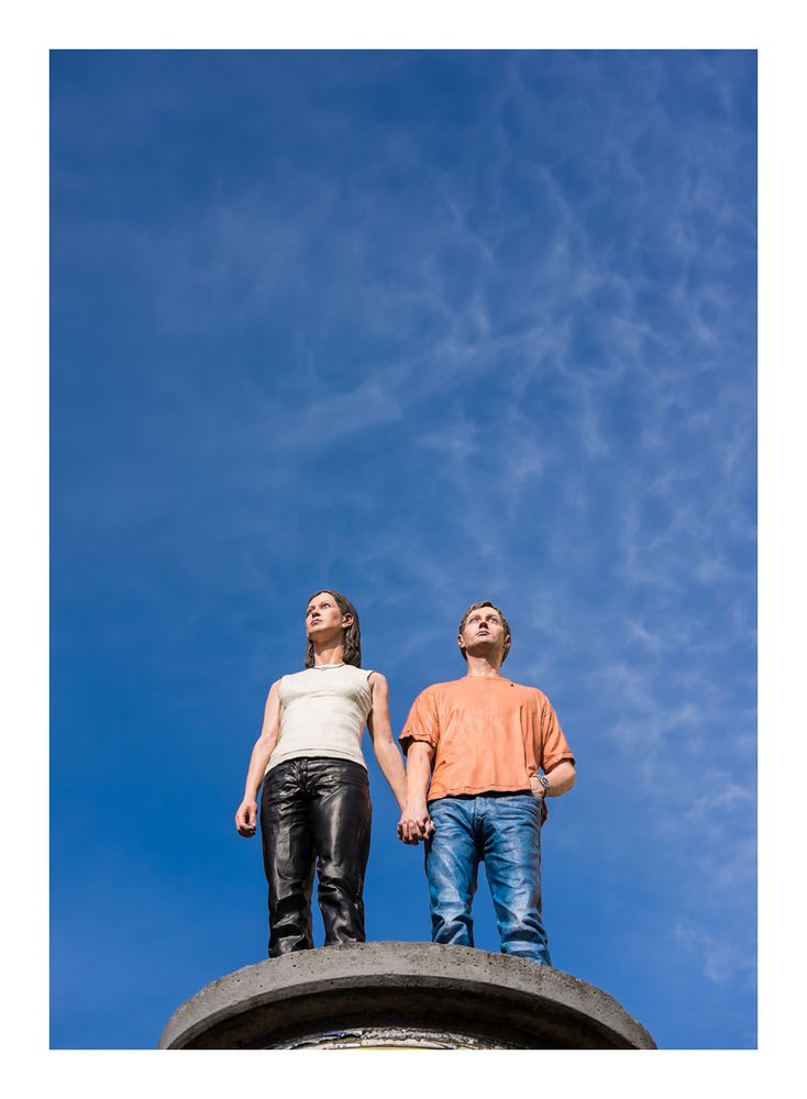 zu zweit Foto & Bild world, himmel, düsseldorf Bilder auf