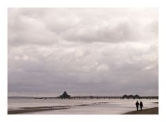 zu zweit am Strand