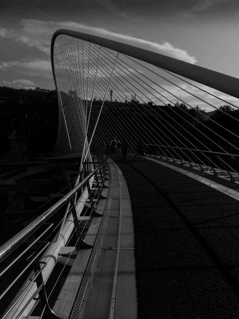 Zubizuri-Brücke Bilbao 