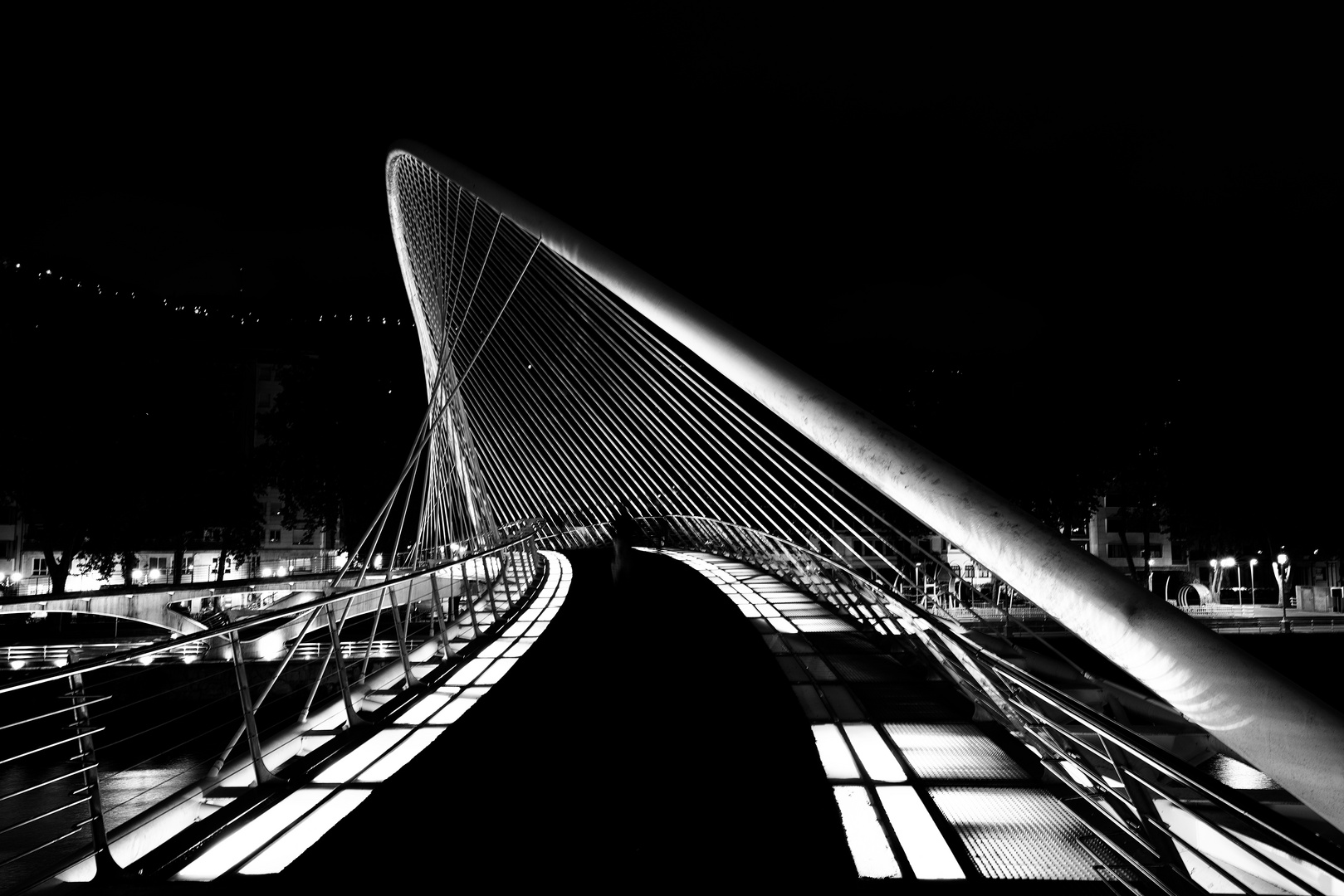 Zubizuri Brücke Bilbao