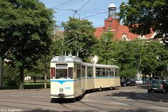 Zubringerverkehr zu Museum in Leipzig-Möckern