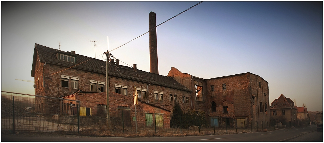 Zuckerfabrik Erdeborn - Panorama 1