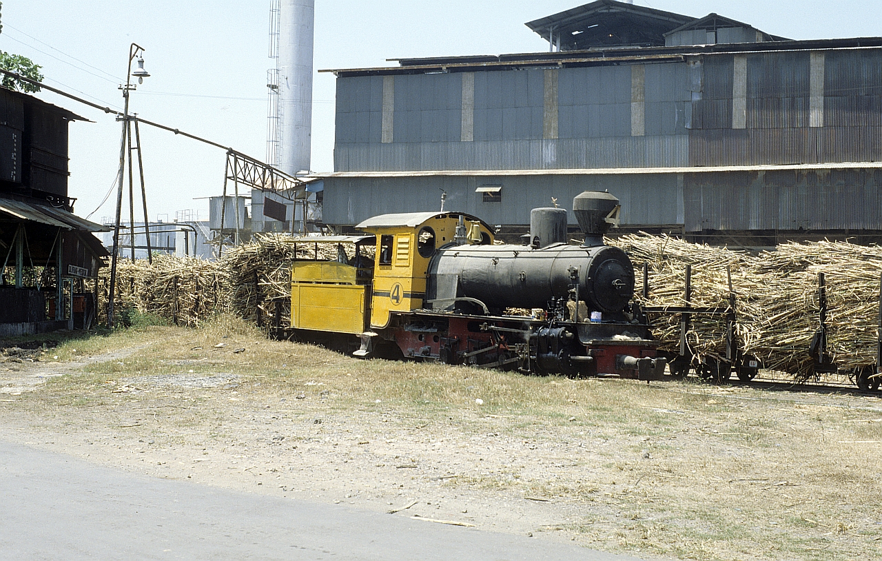 Zuckerfabrik PG Gempolkerep, Mojokerto (Java, Indonesien), August 2000