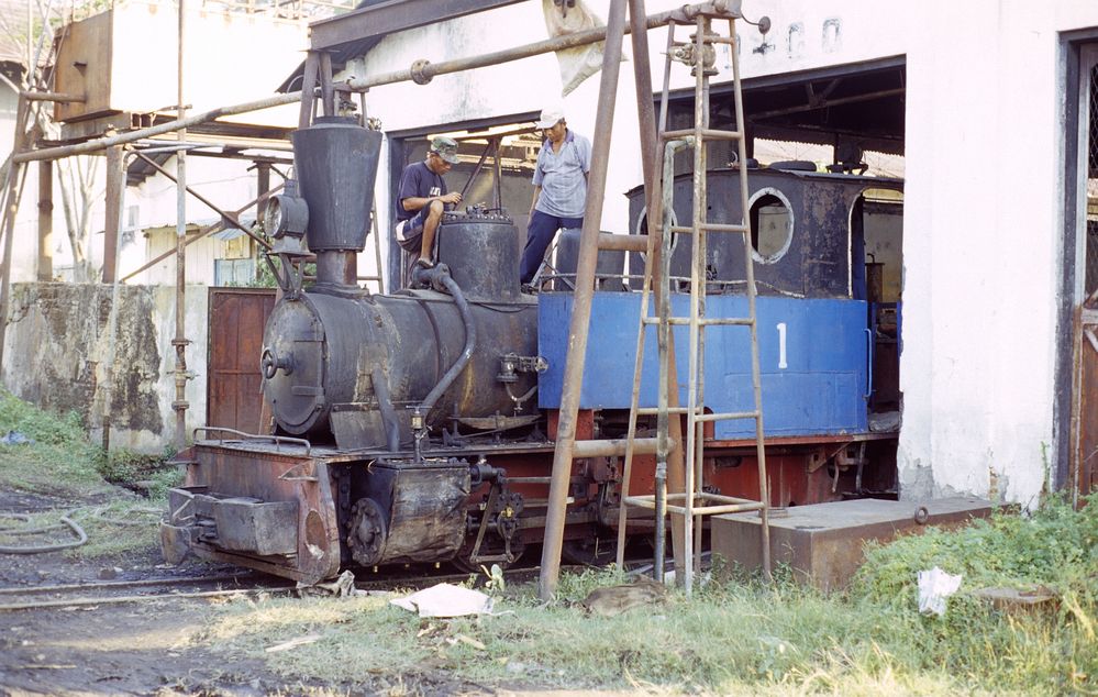 Zuckerfabrik PG Kanigoro, Madiun (Java, Indonesien), Juni 2003