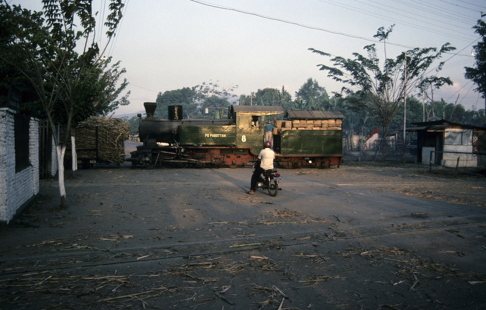 Zuckerfabrik PG Pagottan, Madiun (Java , Indonesien), August 1992
