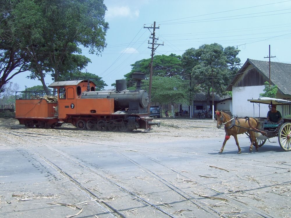 Zuckerfabrik PG Pagottan, Madiun (Java, Indonesien), September 2006