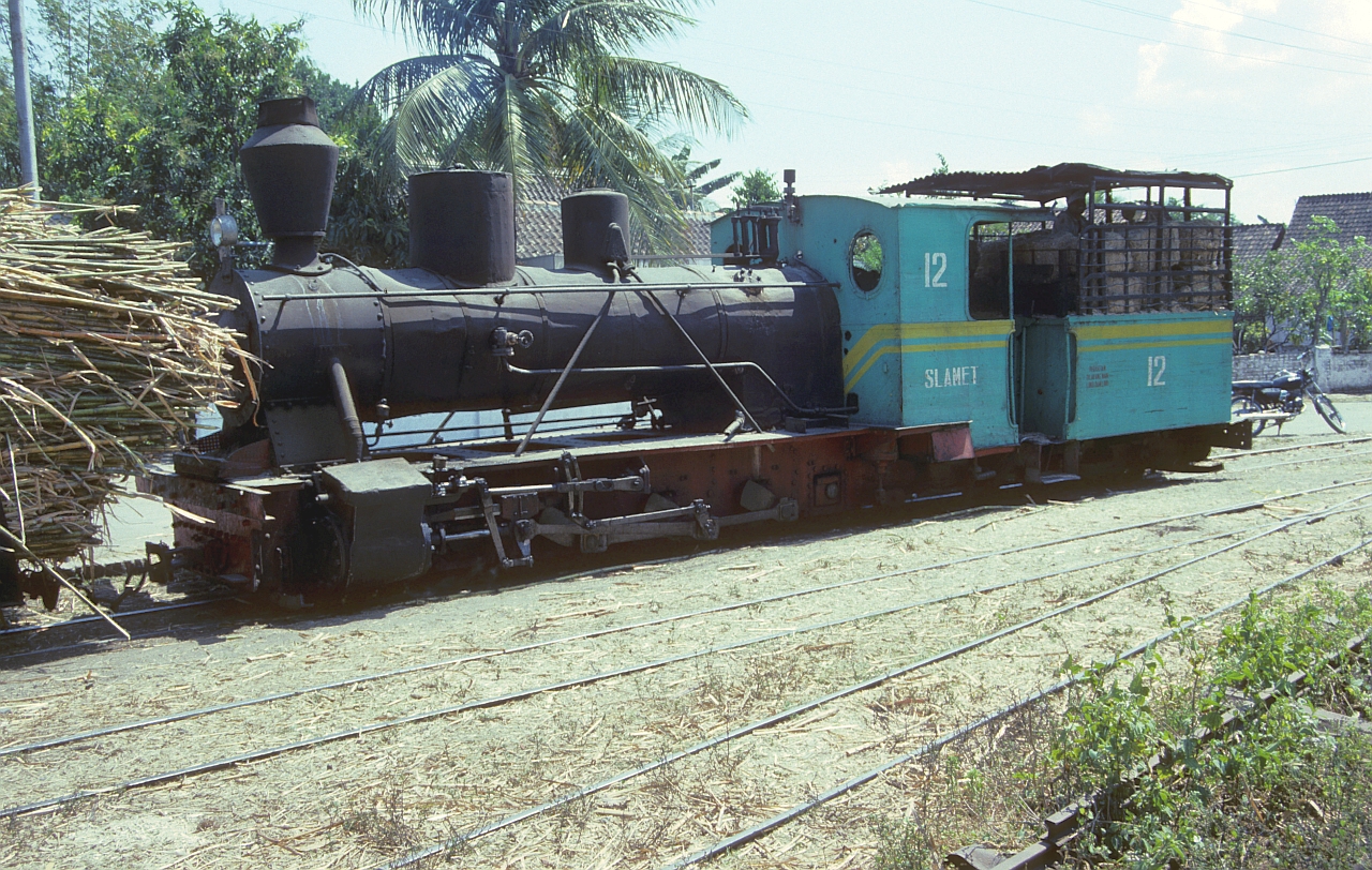 Zuckerfabrik PG Rejosari, Madiun (Java, Indonesien), August 1992