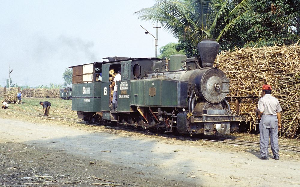 Zuckerfabrik PG Sragi, Pekalongan (Java, Indonesien),Juli 2002