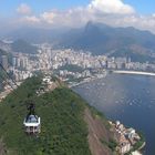 Zuckerhut mit Botafogo -Bucht und Corcovado