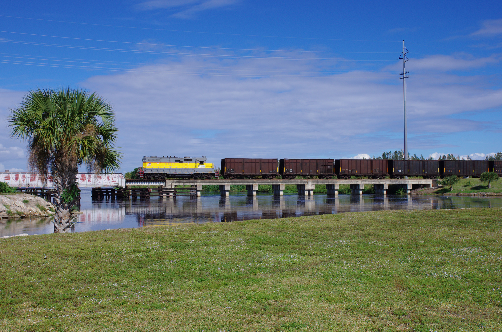 Zuckerrohrbahn in Florida