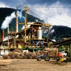 Zuckerrohrverarbeitung in Costa Rica
