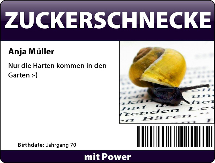 °°°Zuckerschnecke°°°