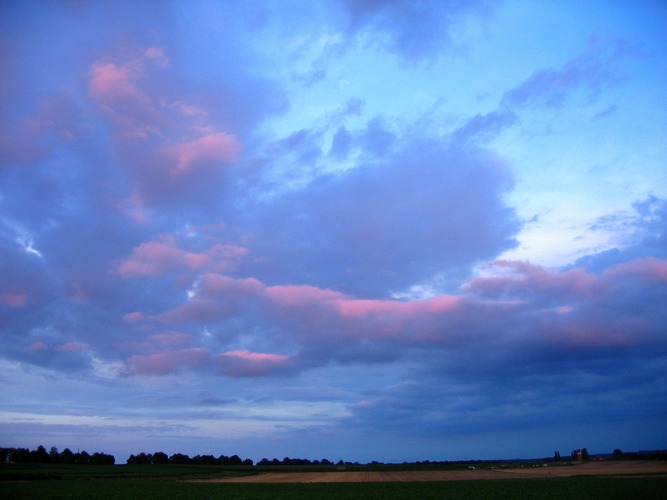 Zuckerwatte mit Himbeergeschmack......... Foto &amp; Bild | himmel, wolken ...