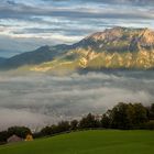 Zuckerwatte über Buchs