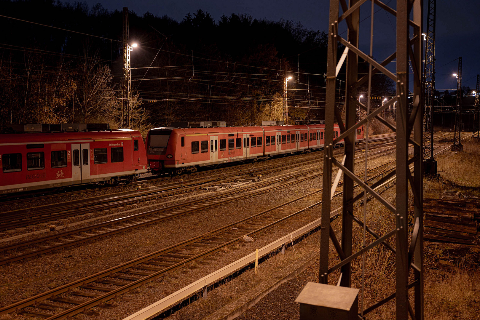 Züge im Ruhestand