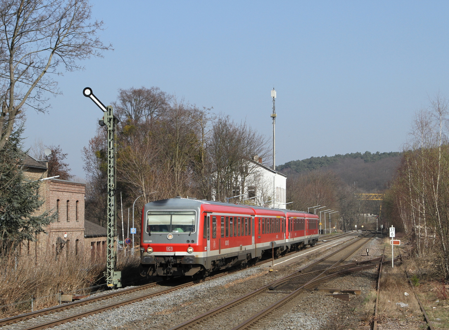 Züge in der Eifel