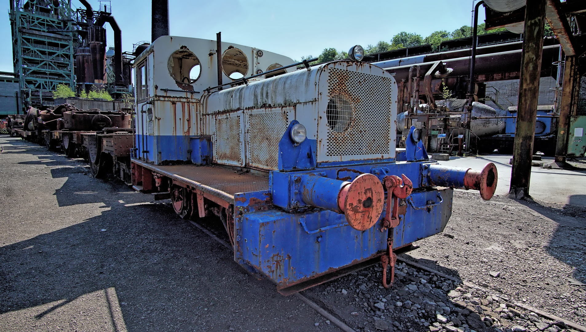 Züge / Loks auf der Henrichshütte Hattingen