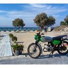 Zündapp am Strand