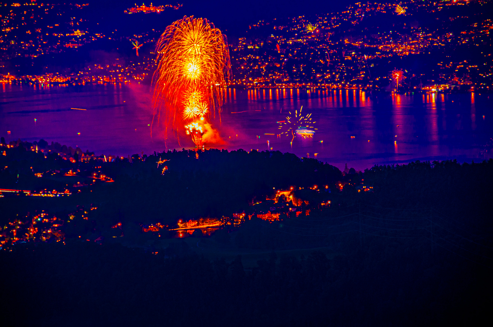 Zürich, 1. August Feiertag