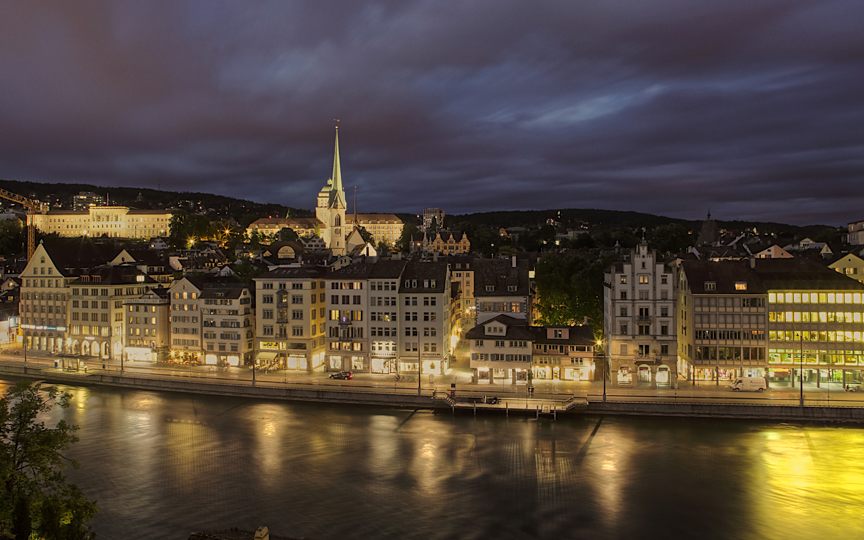 Zürich am Abend