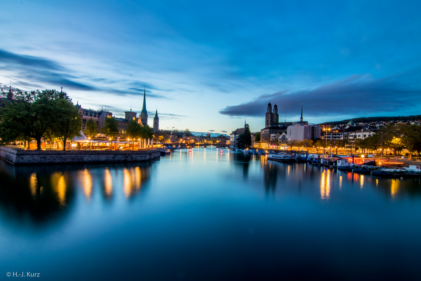 Zürich am Abend