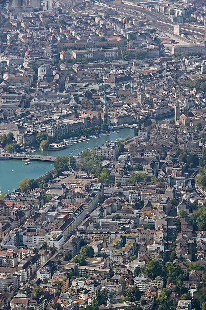 Zürich aus der Vogelperspektive 1