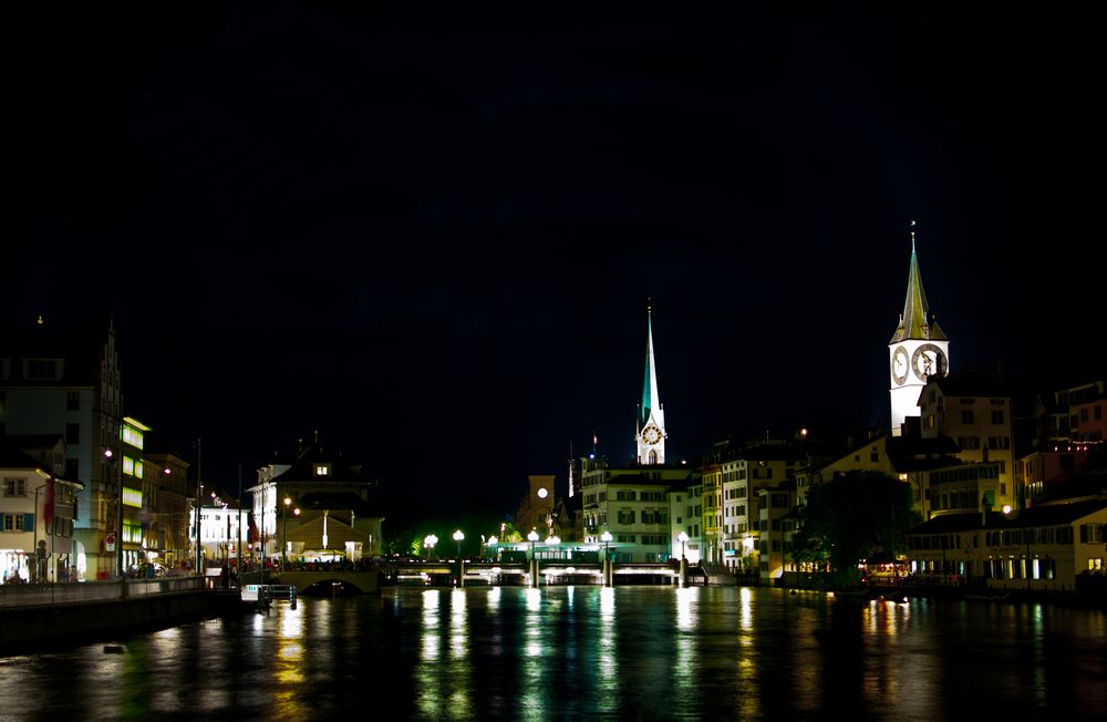 Zürich bei Nacht by Tintimax 