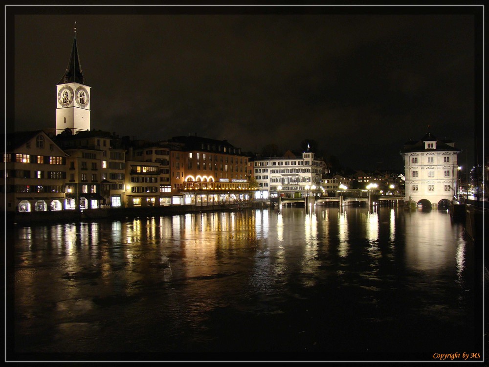 Zürich bei Nacht